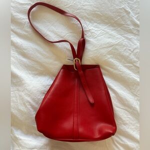 Old navy red large purse crossbody bag
